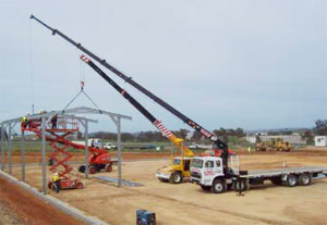 Truck Crane on site
